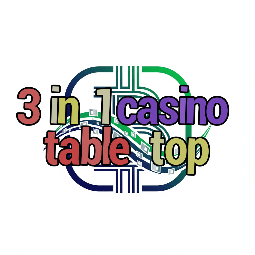 3 in 1 casino table top